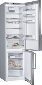 Bosch KGE398IBP Kühl-Gefrierkombination  Edelstahl HxB:201 x 60 cm Edelstahl (mit Antifingerprint)