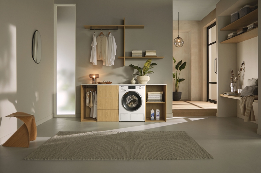 Miele WWF664 WCS TDos & 8kg W1 Waschmaschine Frontlader Lotosweiß 