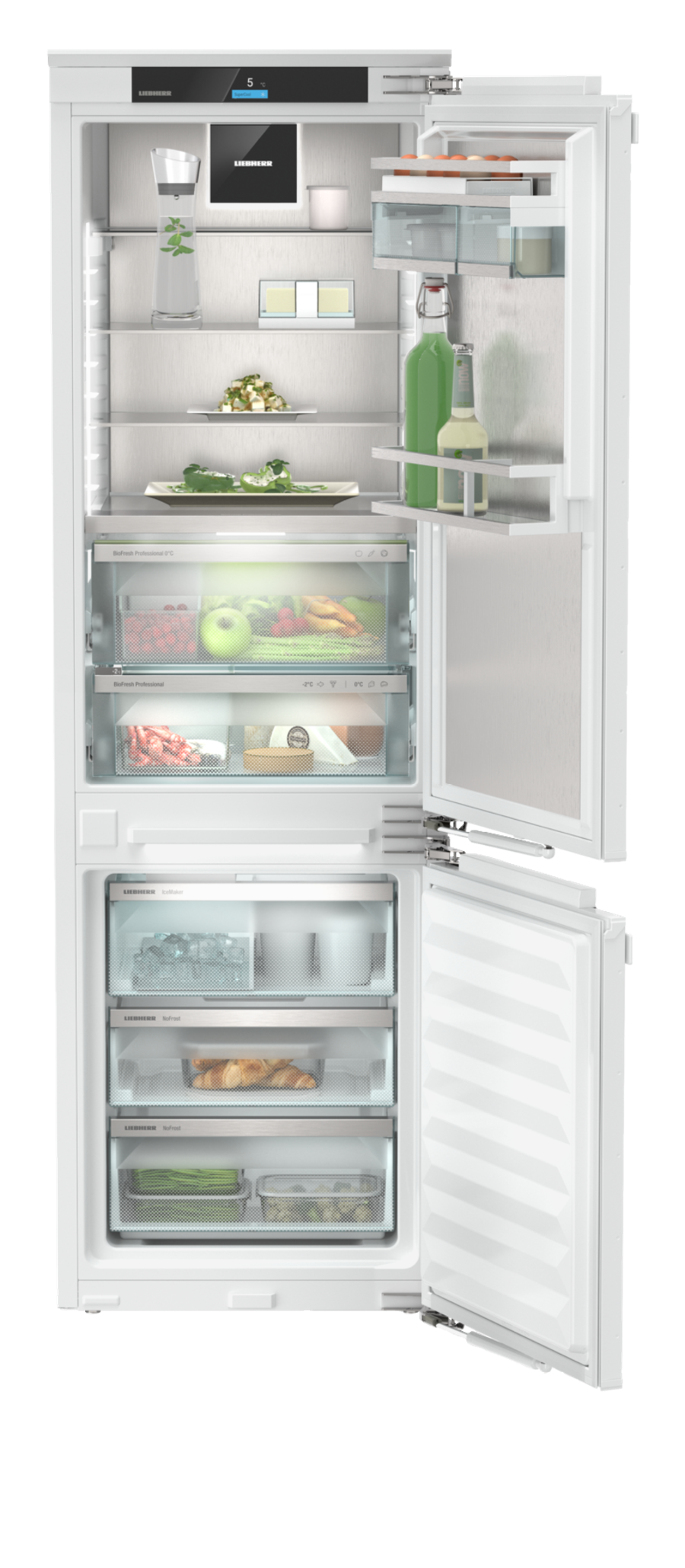 Liebherr ICBNd 5173 Peak  Integrierbare Kühl-Gefrierkombination  mit BioFresh Professional und NoFrost FH+