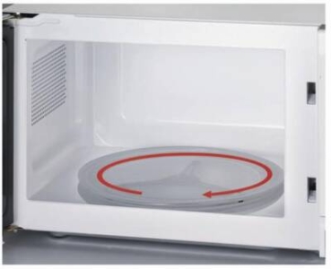 Silva MW 21.1 Mikrowelle Stand weiß 700W, 6 Leistungsstufen 