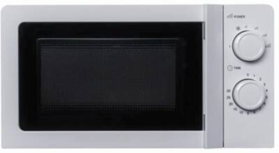 Silva MW 21.1 Mikrowelle Stand weiß 700W, 6 Leistungsstufen 