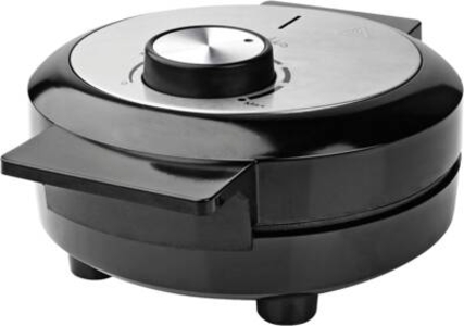 Nedis KAWP100BK Waffeleisen | 19 cm | 1000 W | Schwarz