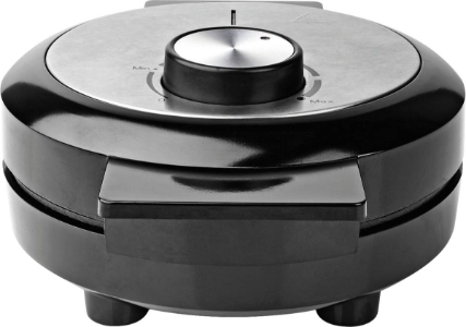 Nedis KAWP100BK Waffeleisen | 19 cm | 1000 W | Schwarz
