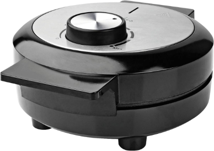 Nedis KAWP100BK Waffeleisen | 19 cm | 1000 W | Schwarz