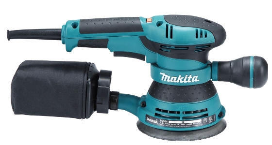 Makita BO5041 - Exzenterschleifer - 300 W - 125mm 300 W • 4.000 - 12.000 U/min • 125 mm
