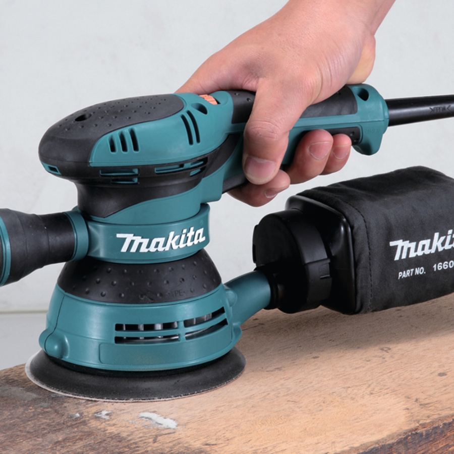 Makita BO5041 - Exzenterschleifer - 300 W - 125mm 300 W • 4.000 - 12.000 U/min • 125 mm