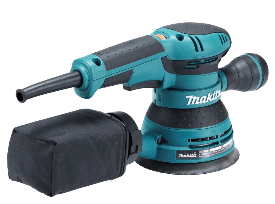 Makita BO5041 - Exzenterschleifer - 300 W - 125mm 300 W • 4.000 - 12.000 U/min • 125 mm