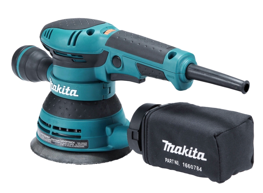 Makita BO5041 - Exzenterschleifer - 300 W - 125mm 300 W • 4.000 - 12.000 U/min • 125 mm