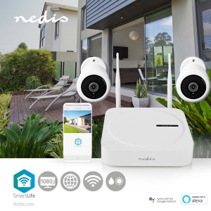 Nedis SLNVR201CWT Nedis SmartLife Drahtloses Kamerasystem