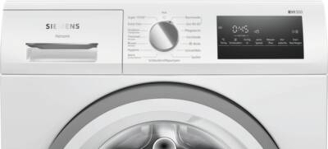 Siemens WM14NK93 iQ300, Waschmaschine, Frontlader, 8 kg, 1400 U/min. 