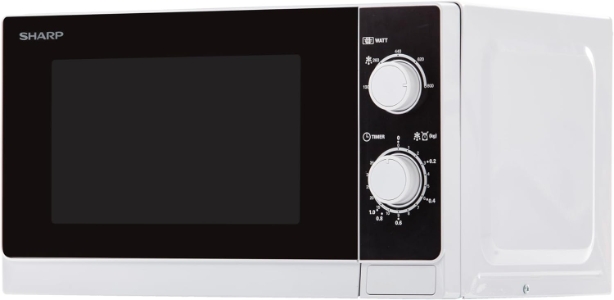 Sharp R200WW Mikrowelle Weiss 20 L / 800 W / 5 Leistungsstufen 