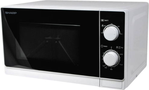 Sharp R200WW Mikrowelle Weiss 20 L / 800 W / 5 Leistungsstufen 