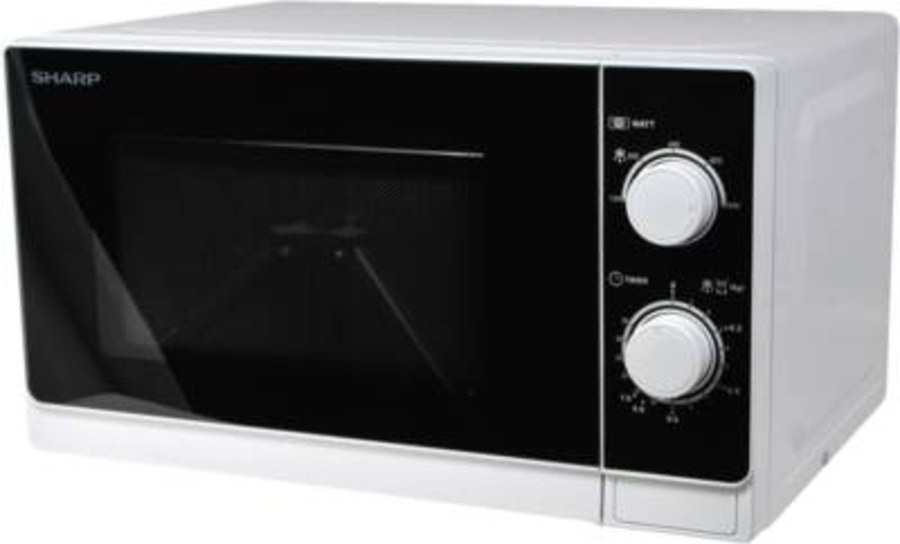 Sharp R200WW Mikrowelle Weiss 20 L / 800 W / 5 Leistungsstufen 