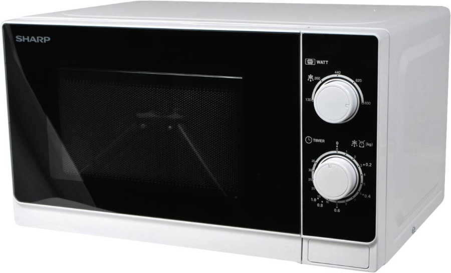 Sharp R200WW Mikrowelle Weiss 20 L / 800 W / 5 Leistungsstufen 