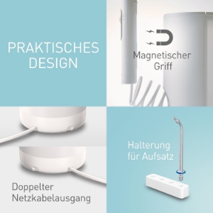 Panasonic EW1611 Munddusche Ultra Sonic Stream  elektrisch, Zahnzwischenraumreinigung, stationär, 