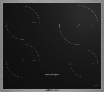 Elektrabregenz HEPMI64090XR Multifunktionsherdset mit 9 Kochfunktionen Pyrolyse mit Induktionskochfeld
