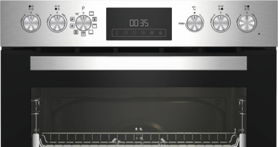 Elektrabregenz HEPMI64090XR Multifunktionsherdset mit 9 Kochfunktionen Pyrolyse mit Induktionskochfeld