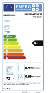 Elektrabregenz HEPMI64090XR Multifunktionsherdset mit 9 Kochfunktionen Pyrolyse mit Induktionskochfeld