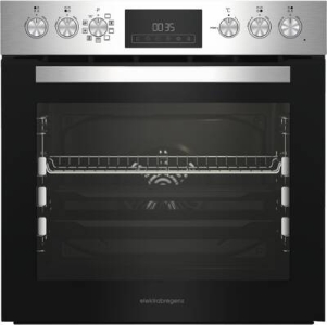 Elektrabregenz HEPMI64090XR Multifunktionsherdset mit 9 Kochfunktionen Pyrolyse mit Induktionskochfeld