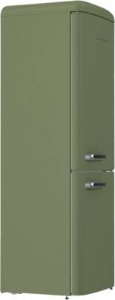 Gorenje ONRK619DOL Kühl-Gefrierkombination Stand grün NoFrost 
