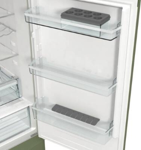 Gorenje ONRK619DOL Kühl-Gefrierkombination Stand grün NoFrost 