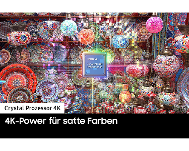 Samsung UE55CU7170 55"(139 cm) Crystal UHD Fernseher SmartTV ,4K 