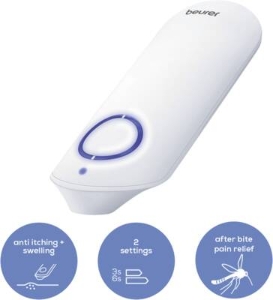 Beurer BR60 Insektenstichheiler Weiss zur Behandlung von Insektenstichen- und bissen,lindert