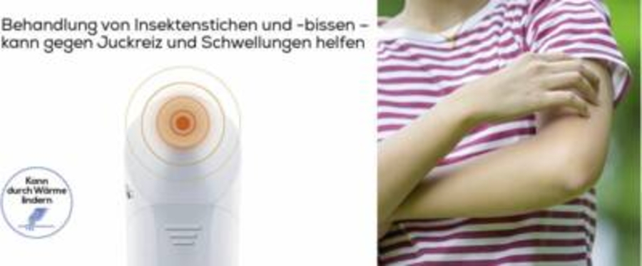 Beurer BR60 Insektenstichheiler Weiss zur Behandlung von Insektenstichen- und bissen,lindert