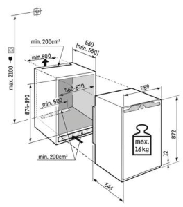 Liebherr IRe 3901 Pure  Integrierbarer Kühlschrank mit EasyFresh 