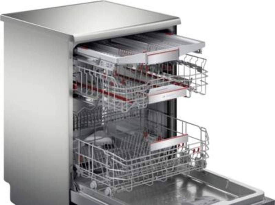 Bosch SMS8YCI03E Geschirrspüler Stand 60 cm Edelstahl mit Besteckschublade