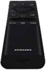Samsung VG-TM2180ES/XC Solarfernbedienung (BT) in schwarz  mit Hülle in Farbe Sand Beige für rutschfesten Griff