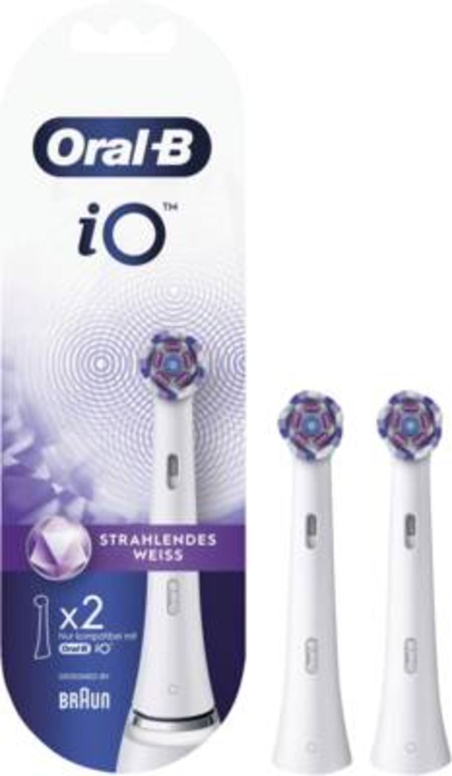 Oral-B Aufsteckbürsten iO Radiant White 2er 