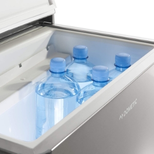 Dometic ACX3 40 G CombiCool tragbare Absorber-Kühlbox 41 Liter, lautloser Betrieb mit 12 V, 230 V und Gaskartusche