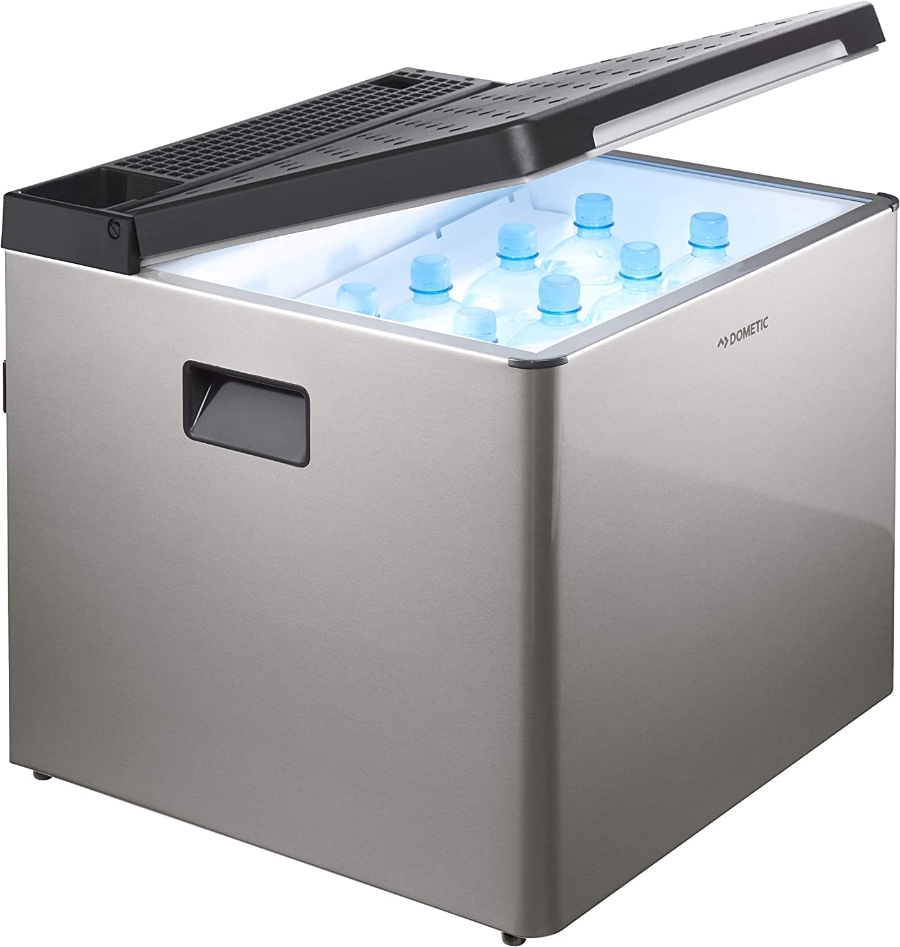 Dometic ACX3 40 G CombiCool tragbare Absorber-Kühlbox 41 Liter, lautloser Betrieb mit 12 V, 230 V und Gaskartusche