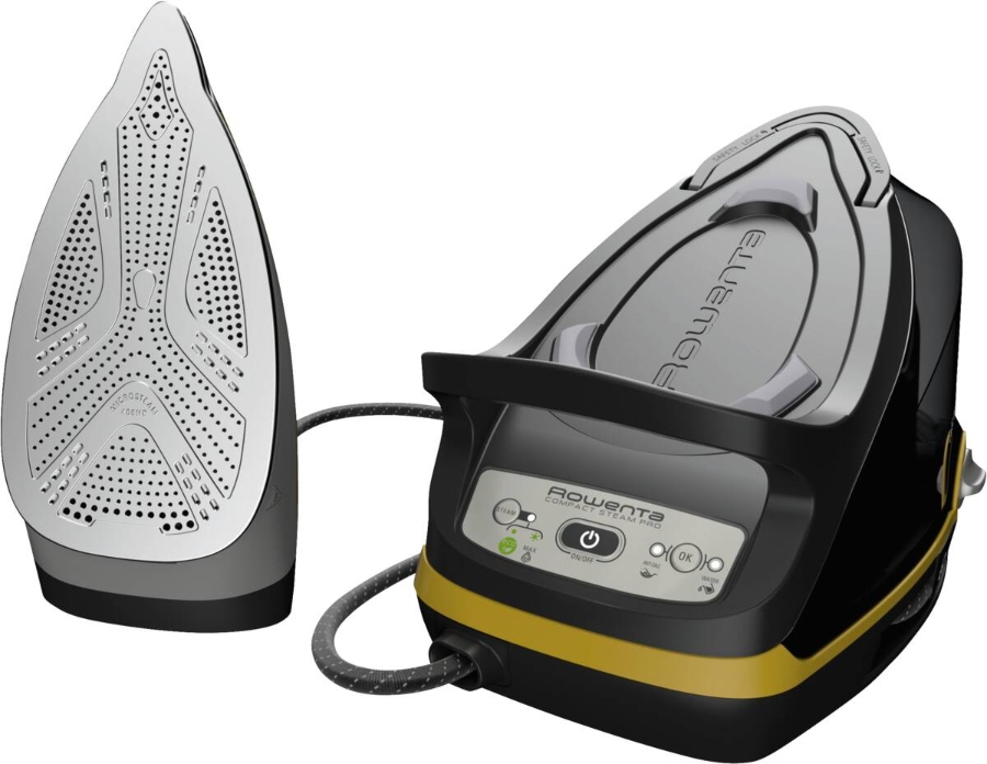 Rowenta DG7644 Compact Steam Pro Dampfbügelstation 2200 Watt Extra Dampfstoß: 325 g/Min. Tankfüllmenge: 1100 ml  