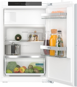 Siemens KI22LVFE0 Kühlschrank Einbau mit Gefrierfach 88 cm Nische Festtürmontage Weiss 
