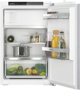 Siemens KI22LVFE0 Kühlschrank Einbau mit Gefrierfach 88 cm Nische Festtürmontage Weiss 