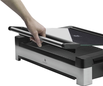 WMF LONO Tischgrill mit Glasdeckel Cromargan 0415430011 