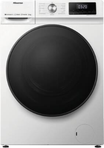 Hisense WFQA8014EVJMW Waschmaschine mit Dampf 8 kg 1400 U/min