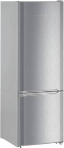 Liebherr CUel 2831-22 Kühl-Gefrier-Automat mit SmartFrost Edelstahllook-Silber