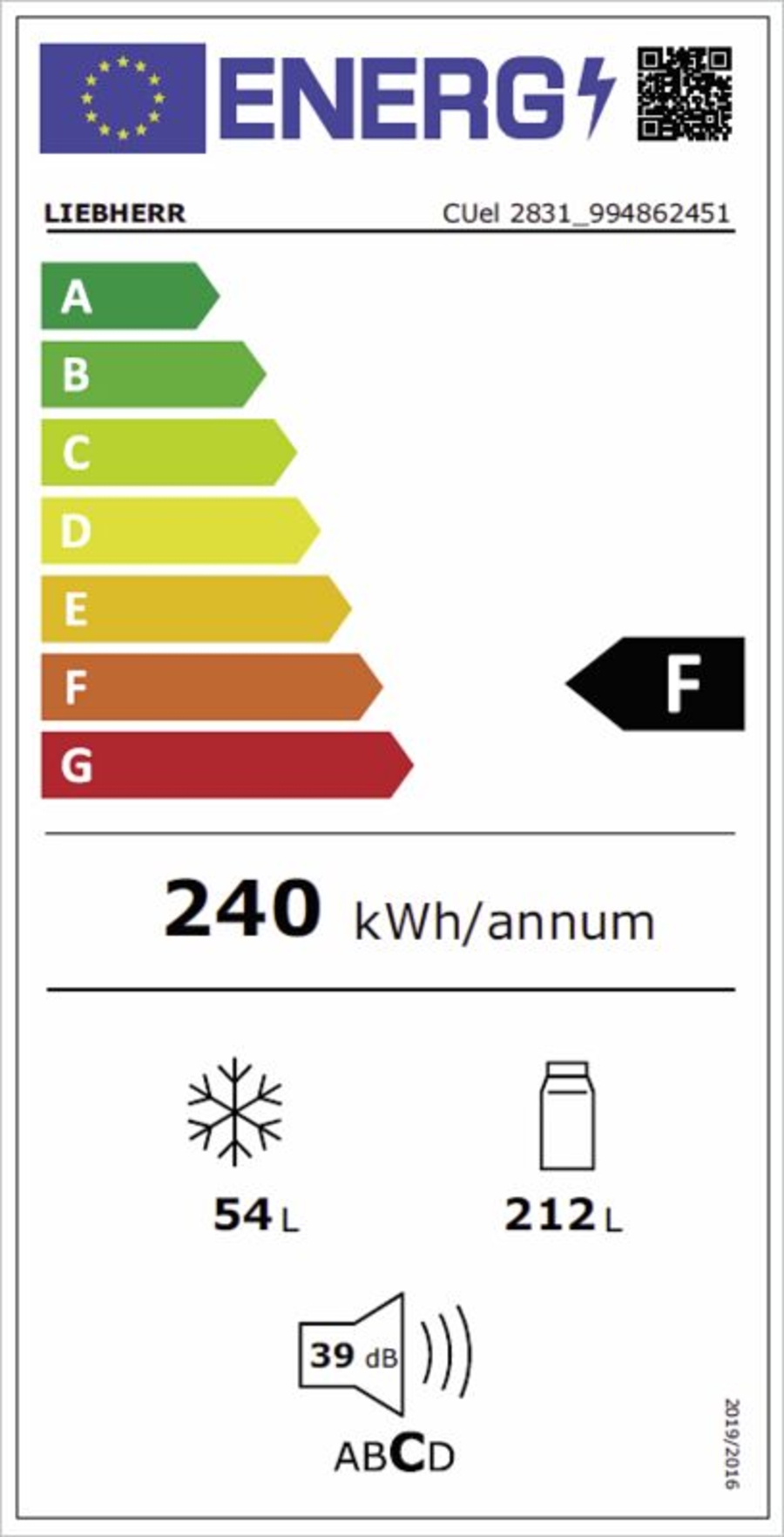 Liebherr CUel 2831-22 Kühl-Gefrier-Automat mit SmartFrost Edelstahllook-Silber