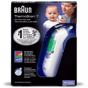 Braun Personal Care IRT6520 Thermoscan7 Age Precision Infrarot Fieberthermometer 
