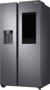 Samsung RS6HA8891SL/EF Side-by-Side   Family Hub Silber