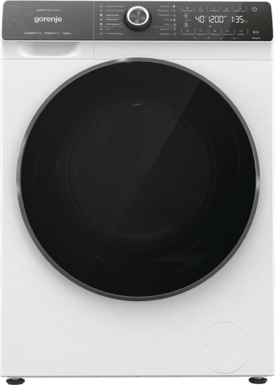 Gorenje WD2S164ADSWA Waschtrockner 10kg Waschen 6 kg Trocknen 