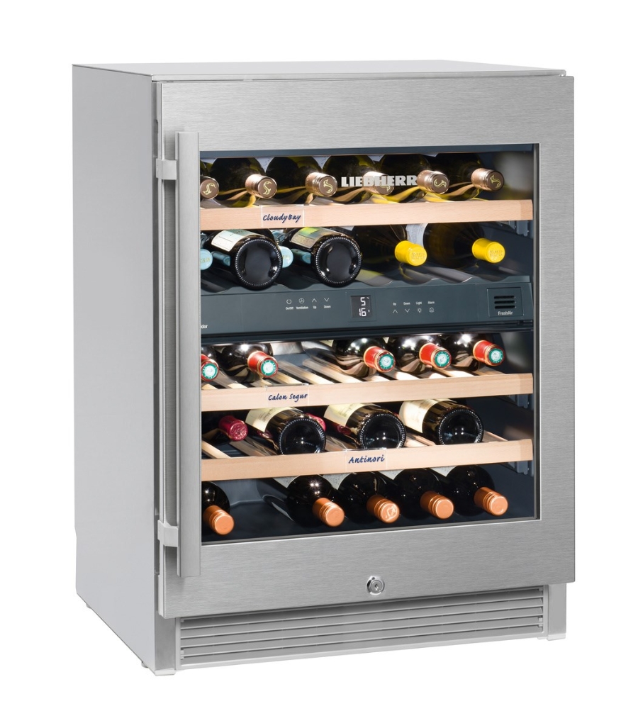 Liebherr WTes 1672 Vinidor Weintemperierschrank Edelstahl 