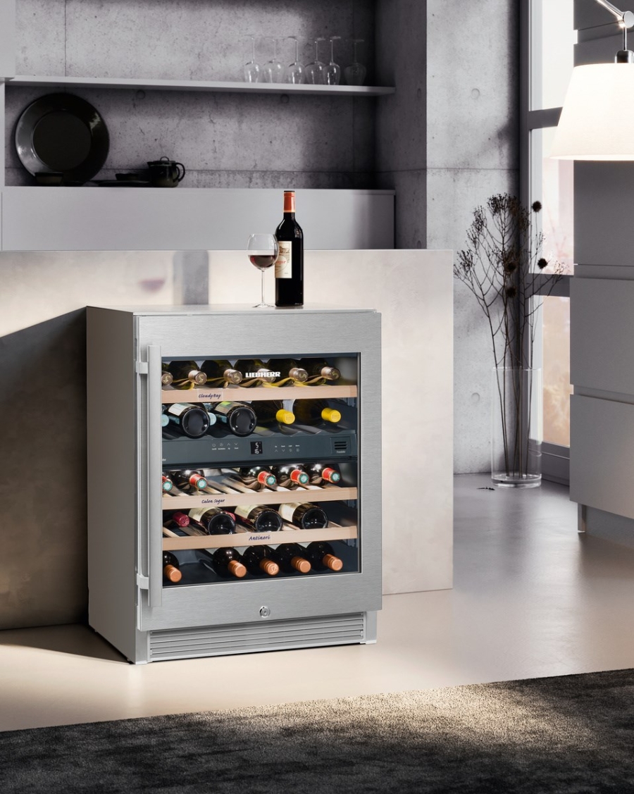 Liebherr WTes 1672 Vinidor Weintemperierschrank Edelstahl 