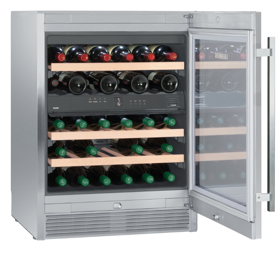 Liebherr WTes 1672 Vinidor Weintemperierschrank Edelstahl 