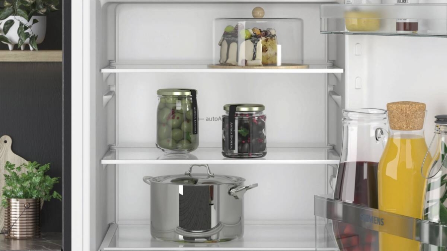 Siemens KI32LNSE0 Kühlschrank Einbau 102 cm Nische Schlepptür Weiss