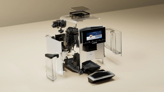 Siemens TQ903D03 Kaffeevollautomat EQ900 Edelstahl 