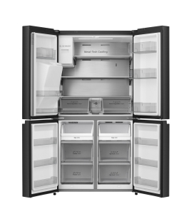 Hisense RQ760N4AFE Multi Door SidebySide mit Wassertank schwarz